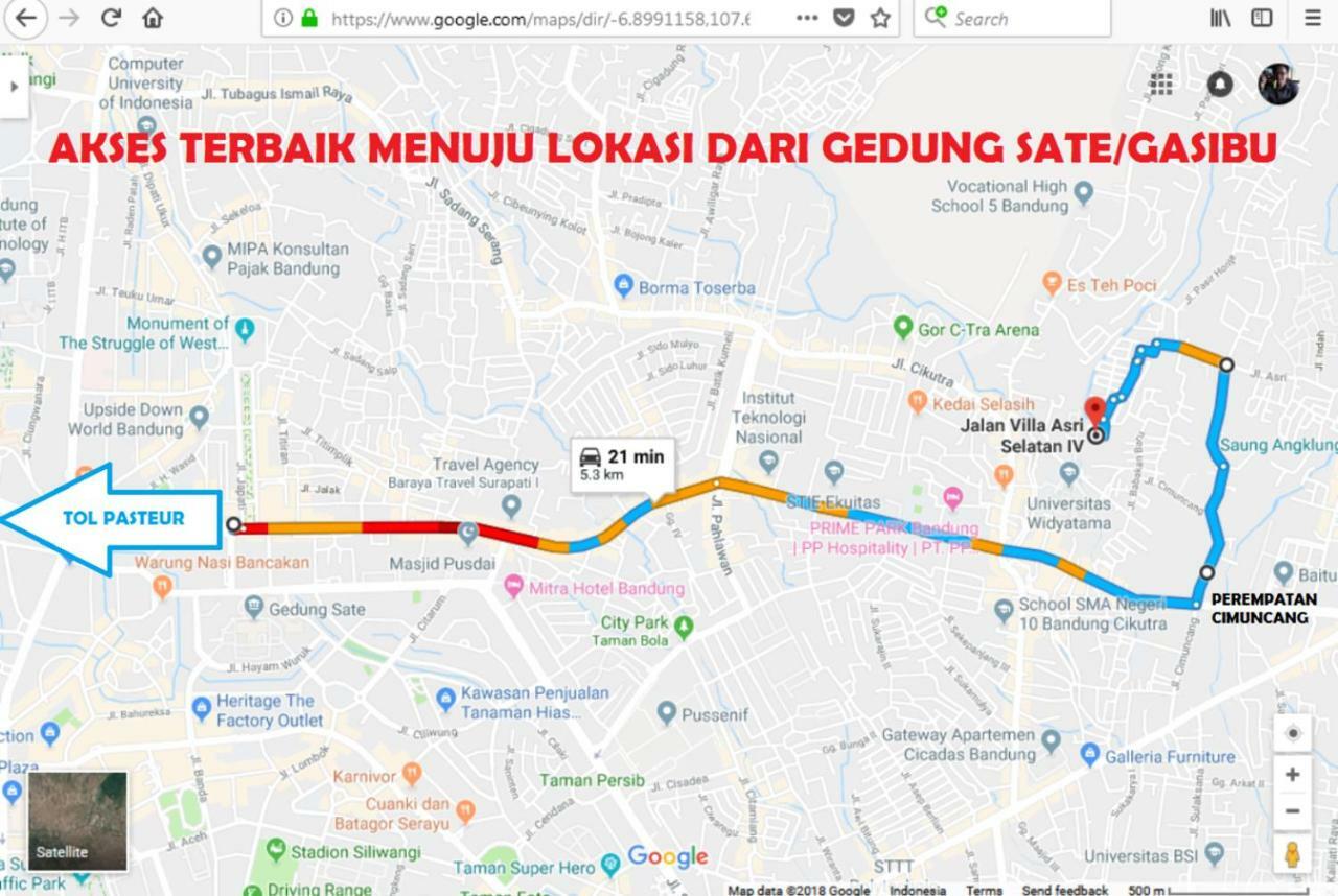 Homestay Bumi Asri III Cikutra Bandung Buitenkant foto